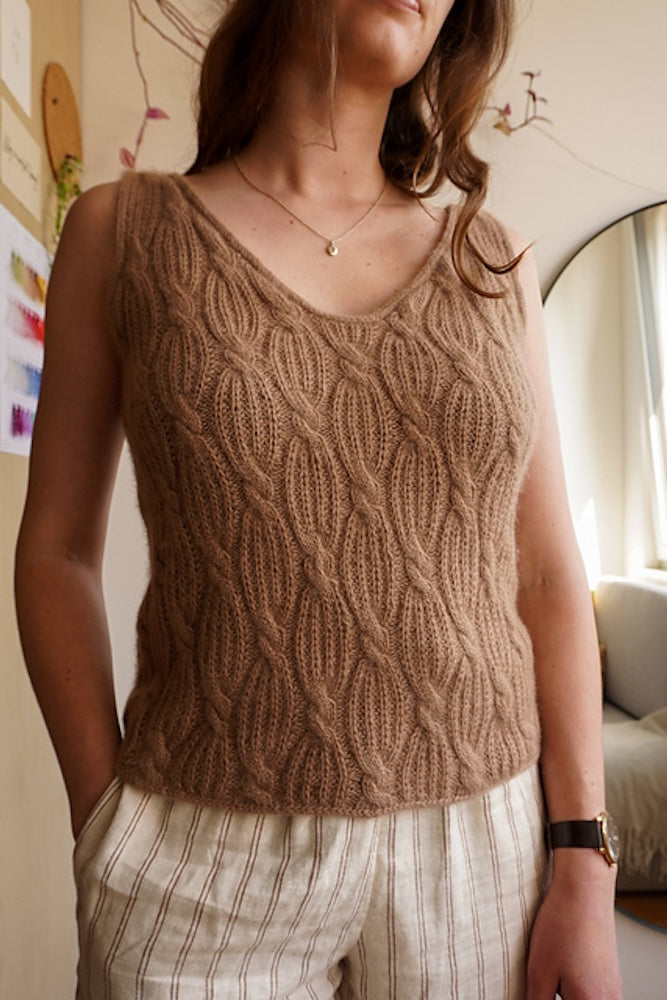 Minou Top von Luisa Rehkopf mit Classic Cashmere von Cardiff 3