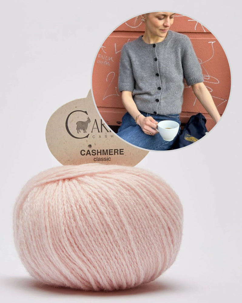 Maggie Cardigan von PetiteKnit mit Classic Cashmere von Cardiff 11