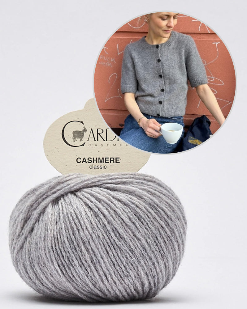 Maggie Cardigan von PetiteKnit mit Classic Cashmere von Cardiff 13