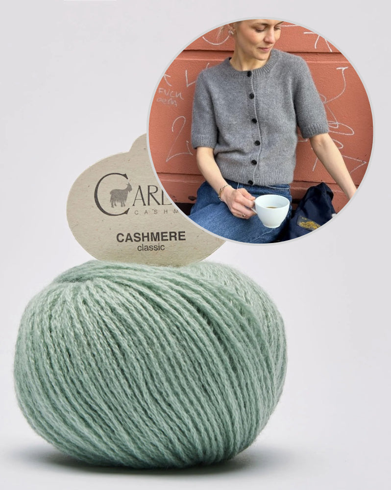 Maggie Cardigan von PetiteKnit mit Classic Cashmere von Cardiff 9