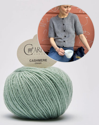 Maggie Cardigan von PetiteKnit mit Classic Cashmere von Cardiff 9