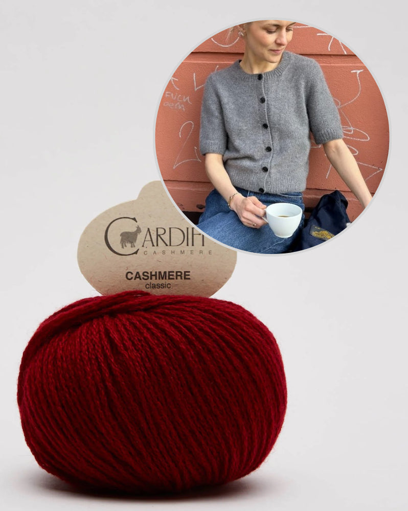 Maggie Cardigan von PetiteKnit mit Classic Cashmere von Cardiff 10