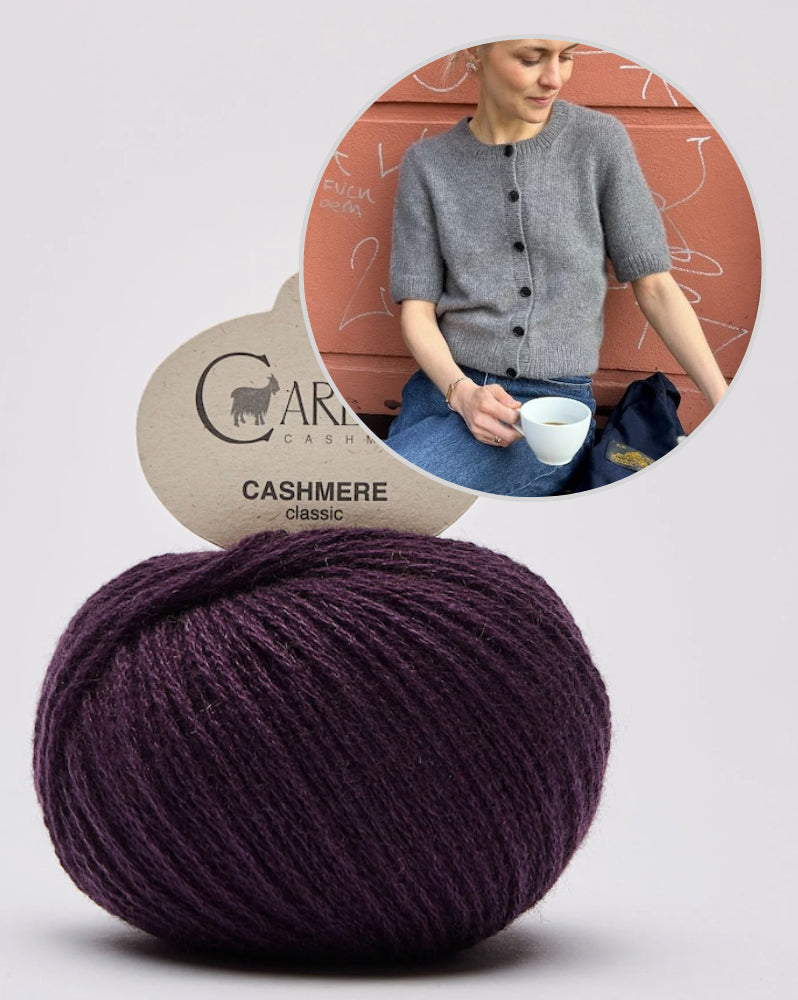 Maggie Cardigan von PetiteKnit mit Classic Cashmere von Cardiff 14