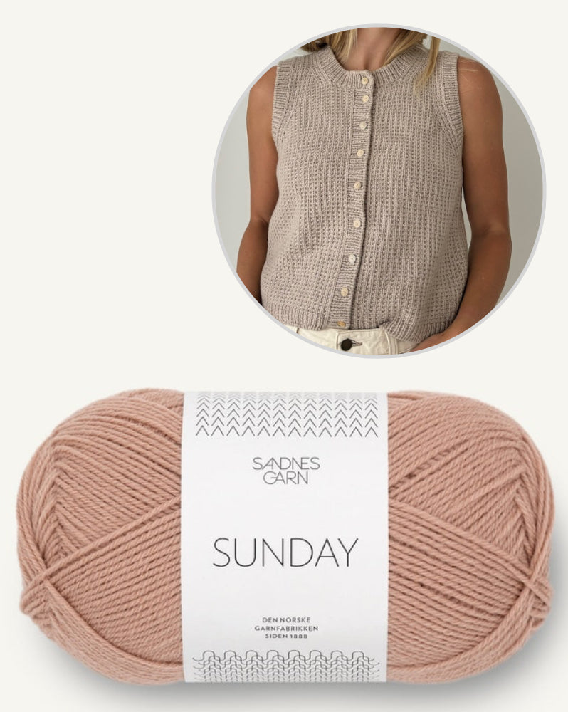 Manhattan Top von Coco Amour Knitwear mit Sunday von Sandnes Garn 11