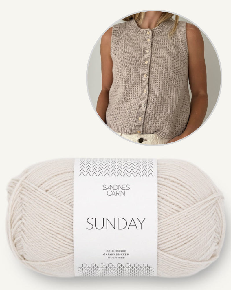 Manhattan Top von Coco Amour Knitwear mit Sunday von Sandnes Garn 7