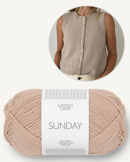 Manhattan Top von Coco Amour Knitwear mit Sunday von Sandnes Garn 8