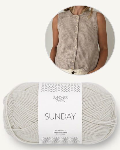 Manhattan Top von Coco Amour Knitwear mit Sunday von Sandnes Garn 12