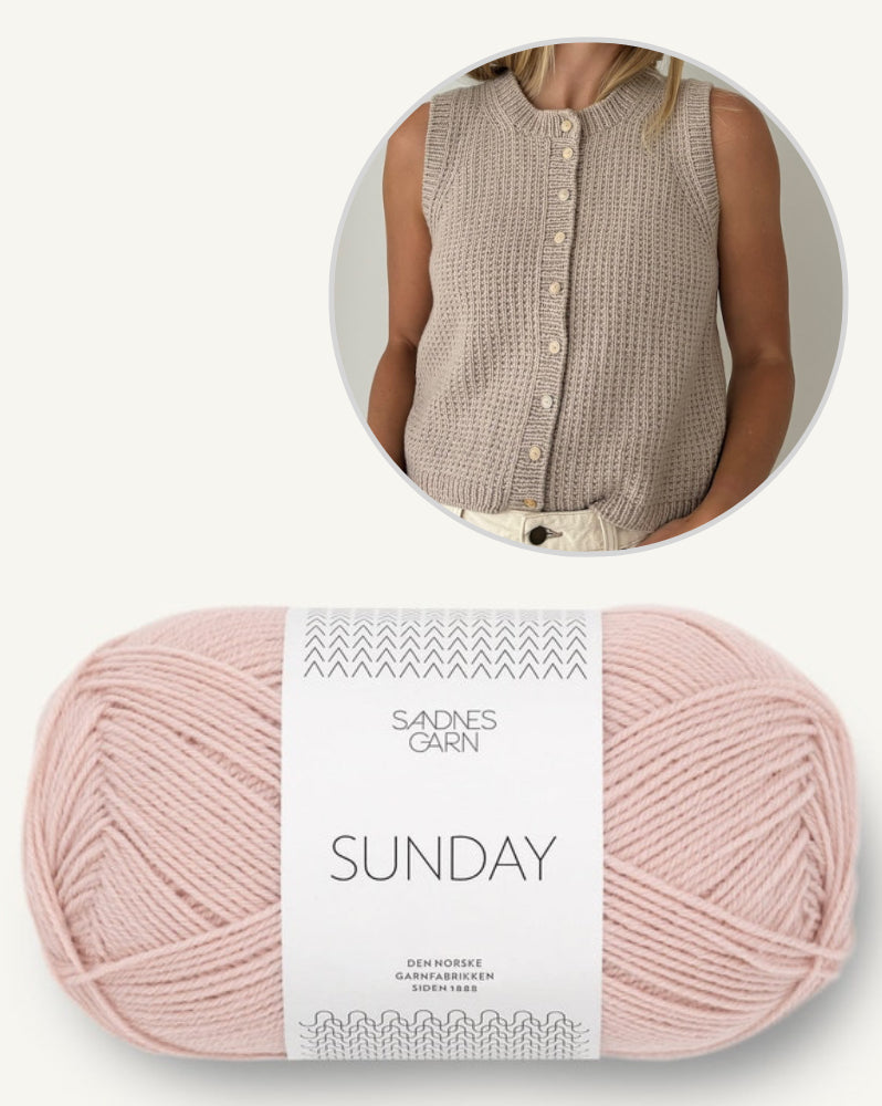 Manhattan Top von Coco Amour Knitwear mit Sunday von Sandnes Garn 10