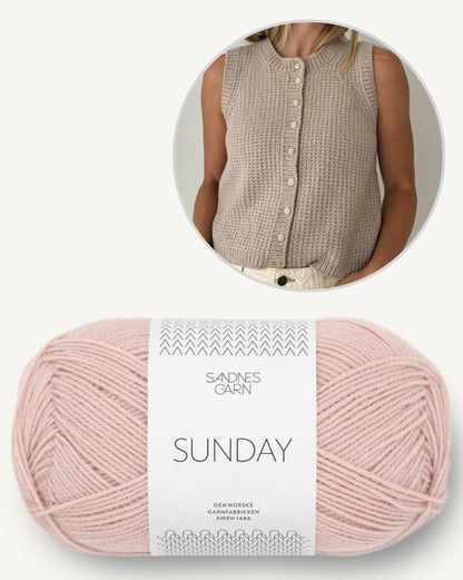 Manhattan Top von Coco Amour Knitwear mit Sunday von Sandnes Garn 10