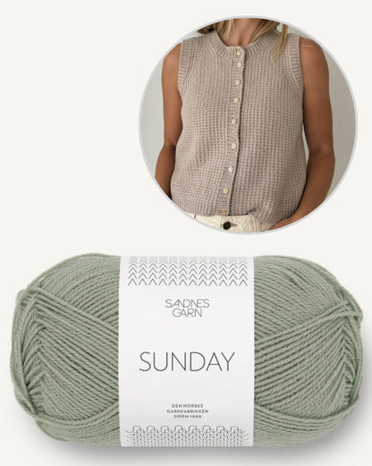 Manhattan Top von Coco Amour Knitwear mit Sunday von Sandnes Garn 14