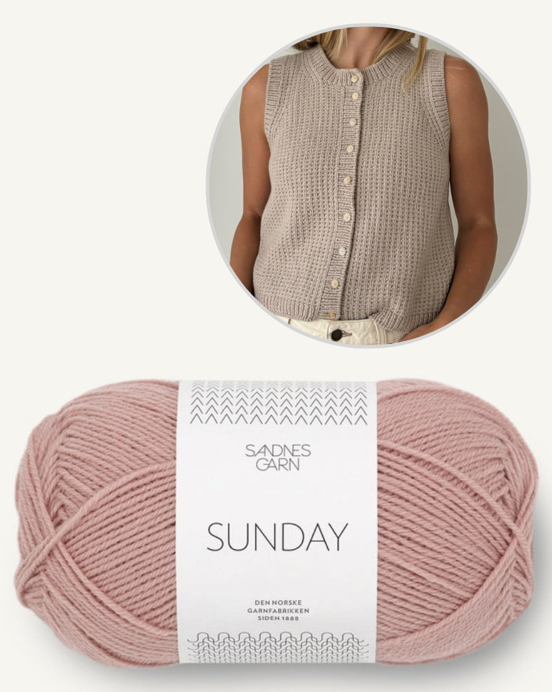 Manhattan Top von Coco Amour Knitwear mit Sunday von Sandnes Garn 13