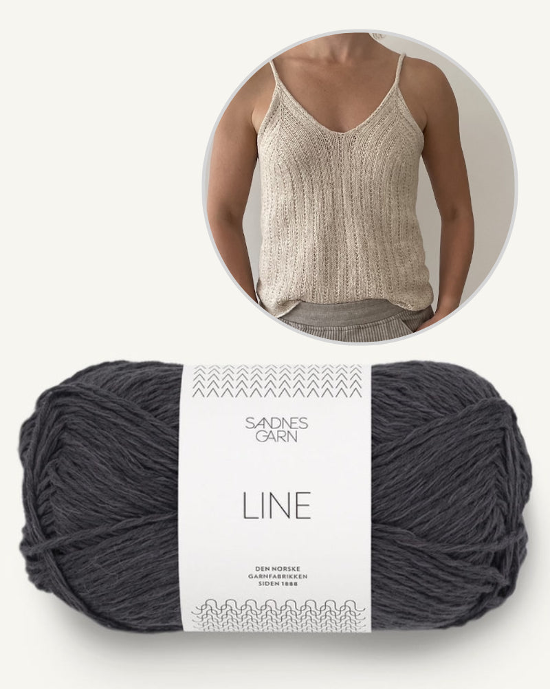 Coco Amour Knitwear Margot Camisole aus Line von Sandnes Garn 9