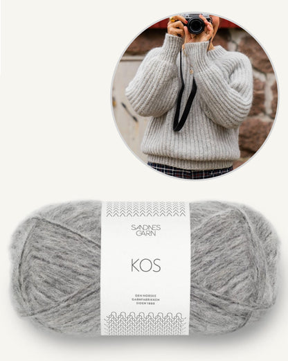 Maybe Forever Sweater von Kutovakika mit Kos von Sandnes Garn 5