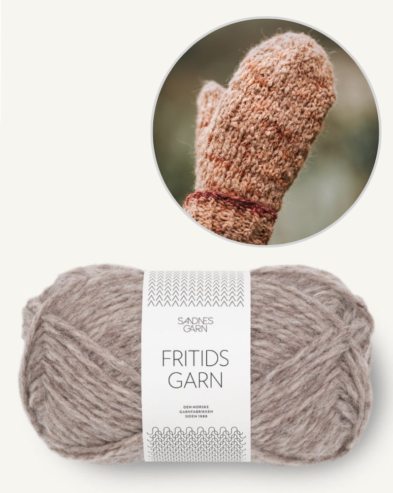 Mellow Mittens Basic mit Fritidsgarn 9