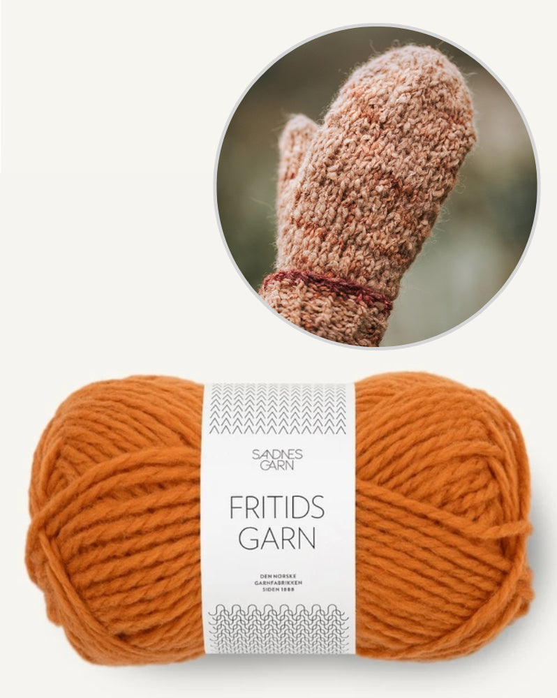 Mellow Mittens Basic mit Fritidsgarn 7