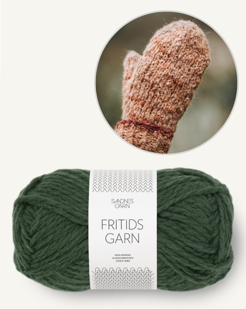 Mellow Mittens Basic mit Fritidsgarn 13