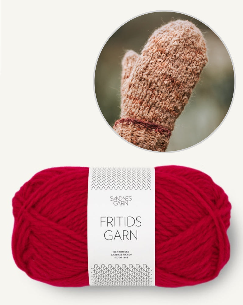 Mellow Mittens Basic mit Fritidsgarn 11