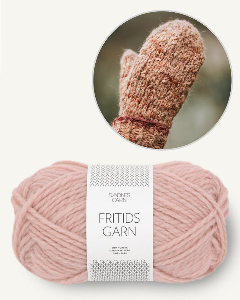 Mellow Mittens Basic mit Fritidsgarn 10