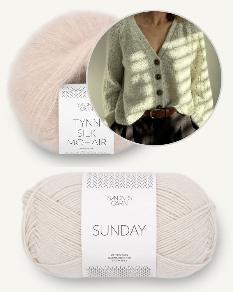 Coco Amour Knitwear Mia Cardigan mit Sunday und Tynn Silk Mohair von Sandnes Garn 4