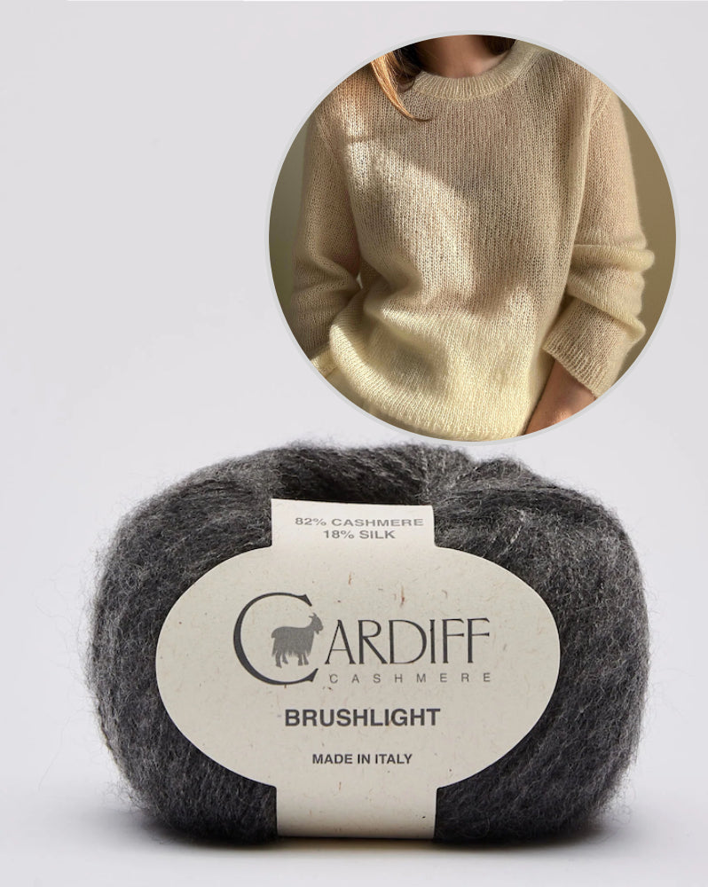 Micaela Sweater von Moreca Knit mit Brushlight von Cardiff Cashmere 10