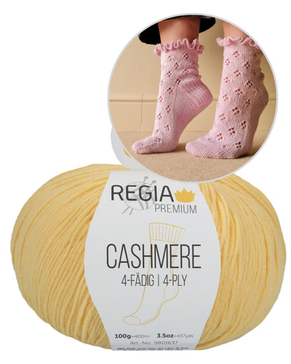 Chaussettes de danseuse du milieu de l’été | chaussettes à volants enchanteresses avec Cashmere Premium 