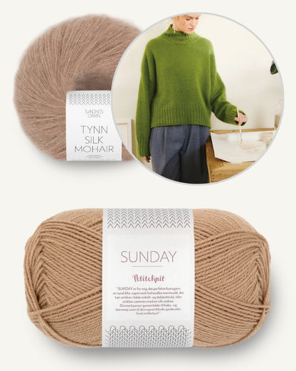 Mindy Sweater | bequemer Pullover aus Sunday und Tynn Silk Mohair