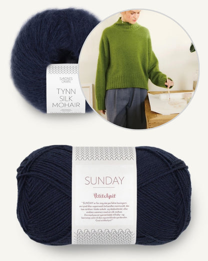 Mindy Sweater | bequemer Pullover aus Sunday und Tynn Silk Mohair