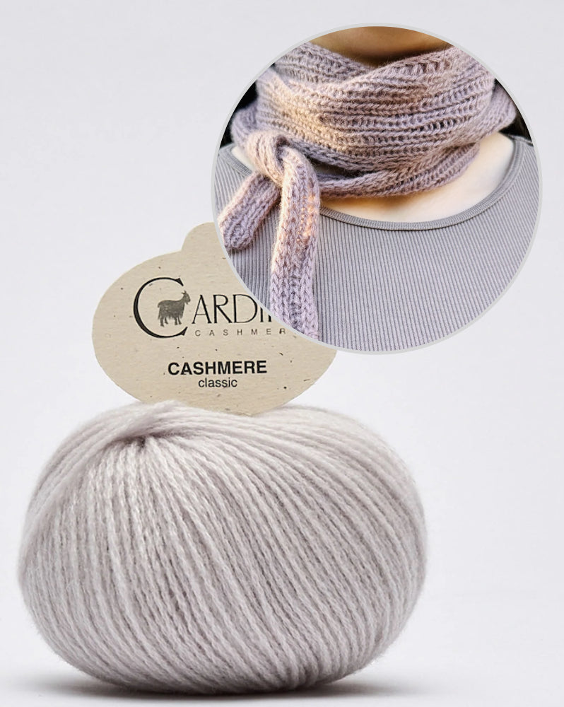 Mini-Tuch Perfect Day von Rabea von gute-garne mit Classic Cashmere von Cardiff 17