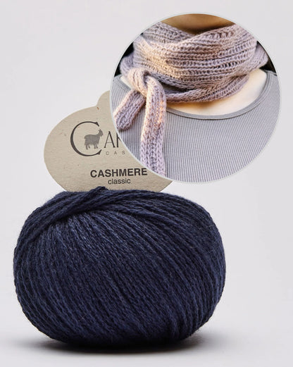 Mini-Tuch Perfect Day von Rabea von gute-garne mit Classic Cashmere von Cardiff 19