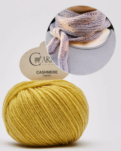 Mini-Tuch Perfect Day von Rabea von gute-garne mit Classic Cashmere von Cardiff 18