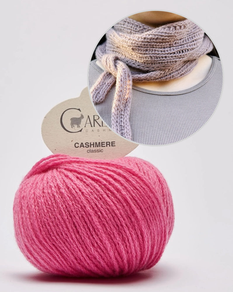 Mini-Tuch Perfect Day von Rabea von gute-garne mit Classic Cashmere von Cardiff 16