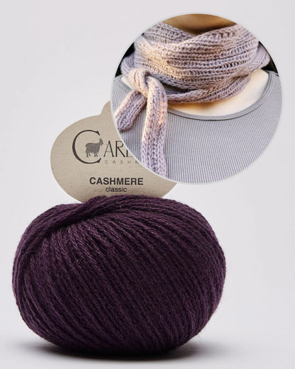 Mini-Tuch Perfect Day von Rabea von gute-garne mit Classic Cashmere von Cardiff 15