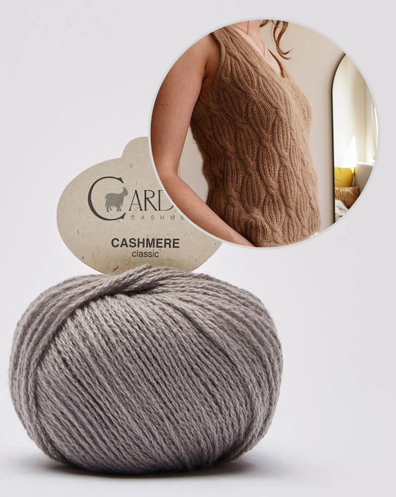 Minou Top von Luisa Rehkopf mit Classic Cashmere von Cardiff 12