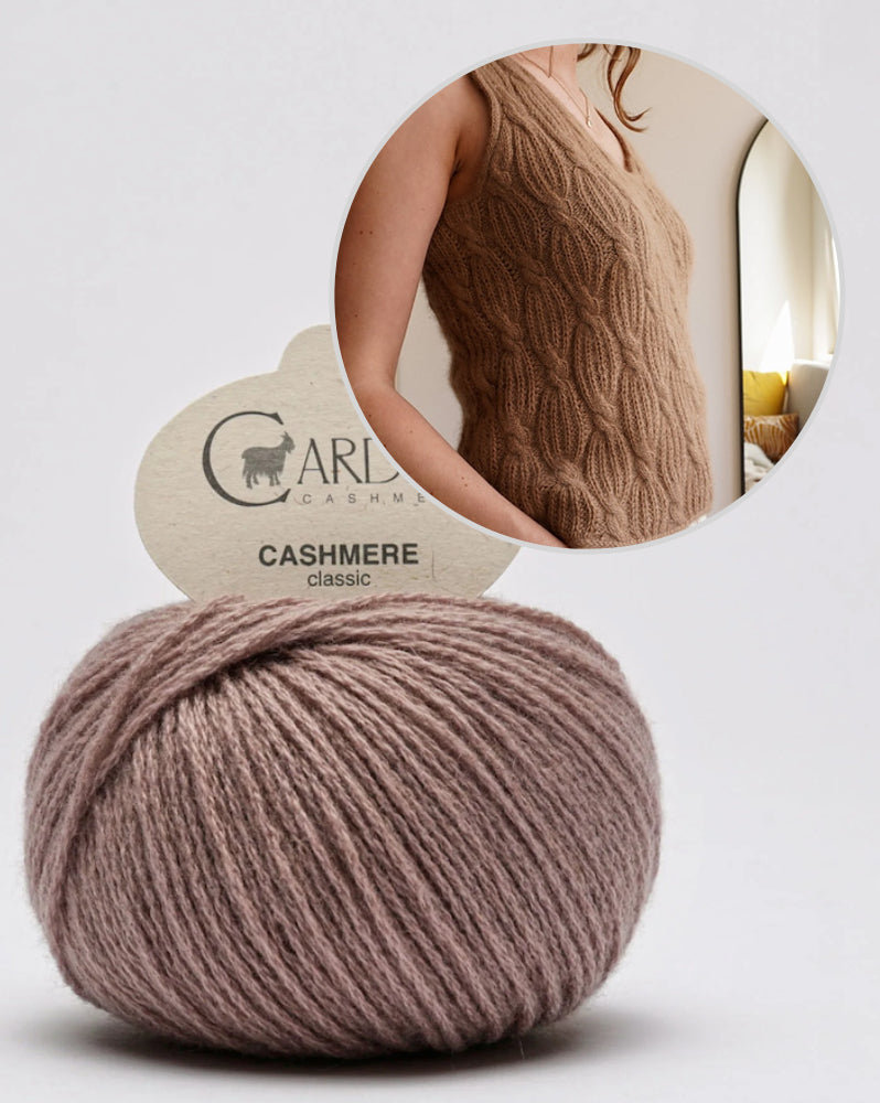 Minou Top von Luisa Rehkopf mit Classic Cashmere von Cardiff 15