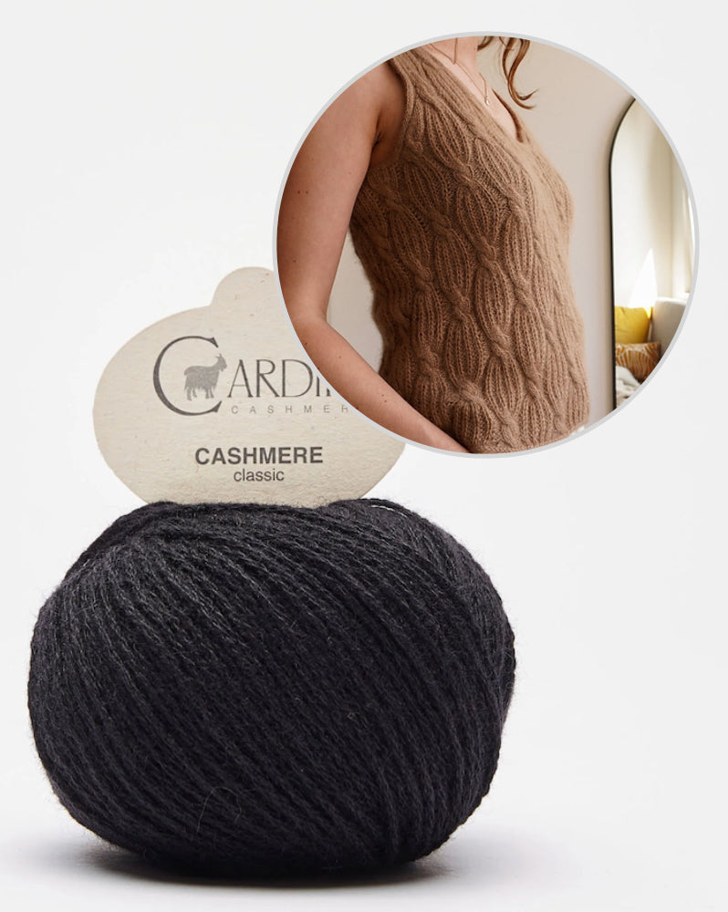 Minou Top von Luisa Rehkopf mit Classic Cashmere von Cardiff 11