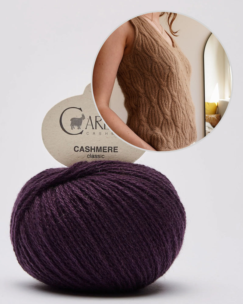 Minou Top von Luisa Rehkopf mit Classic Cashmere von Cardiff 13