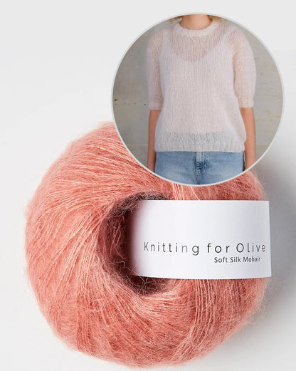 Mollie Tee von Knitting for Olive mit Soft Silk Mohair 7