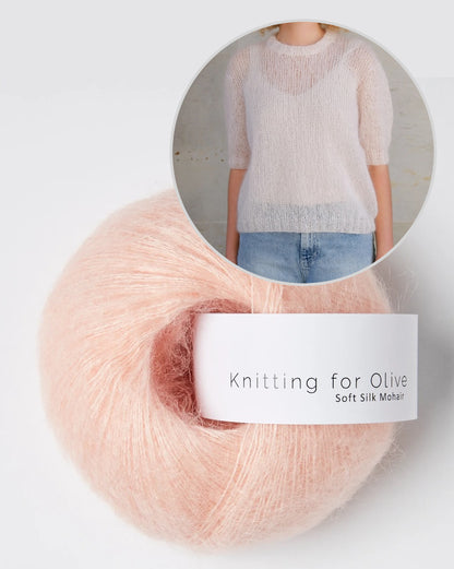 Mollie Tee von Knitting for Olive mit Soft Silk Mohair 9