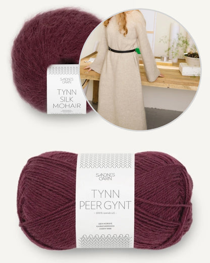 Sandnes Kollektion 2502 Molly Dress mit Tynn Peer Gynt und Tynn Silk Mohair von Sandnes Garn 11