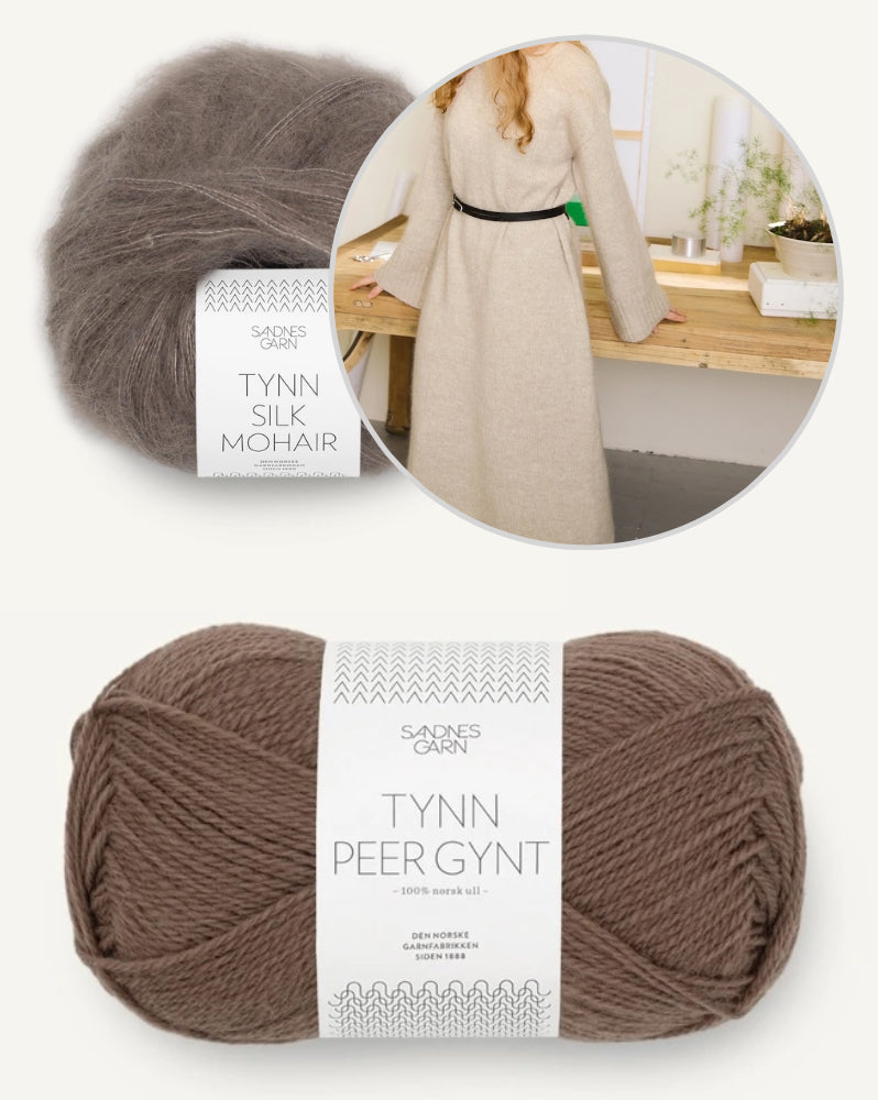 Sandnes Kollektion 2502 Molly Dress mit Tynn Peer Gynt und Tynn Silk Mohair von Sandnes Garn 9