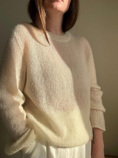 Micaela Sweater von Moreca Knit mit Brushlight von Cardiff Cashmere 2