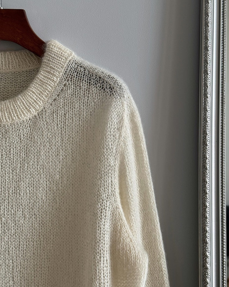 Micaela Sweater von Moreca Knit mit Brushlight von Cardiff Cashmere 7