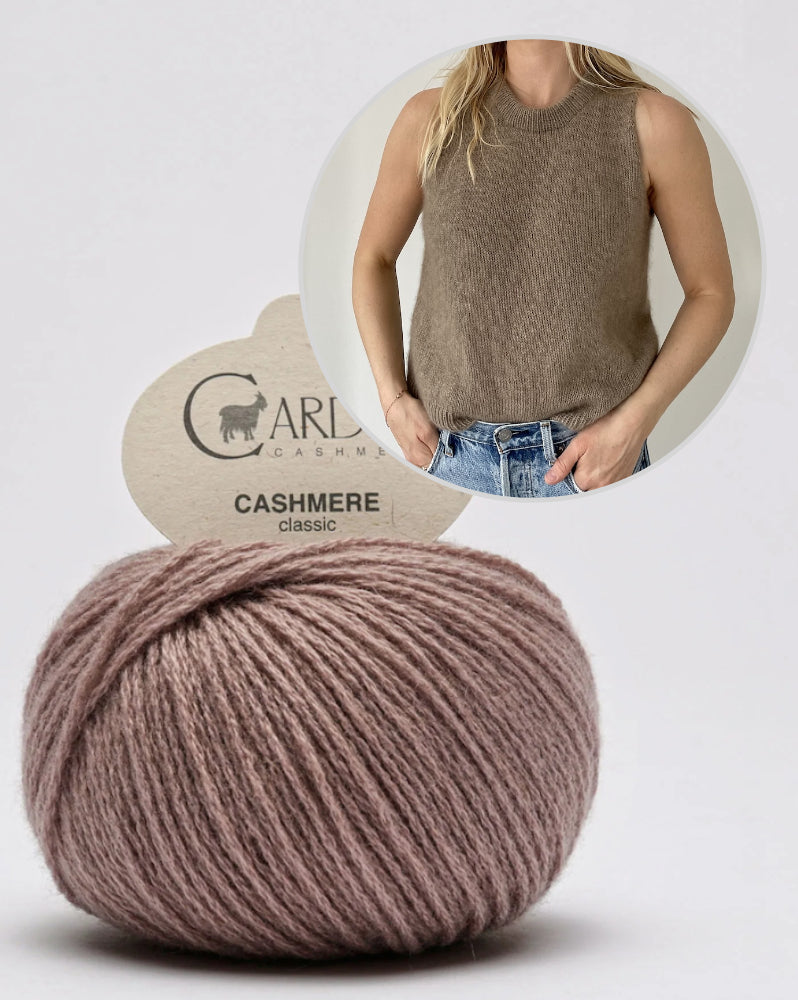 Coco Amour Knitwear Morningside Top mit Cardiff Cashmere Classic 12