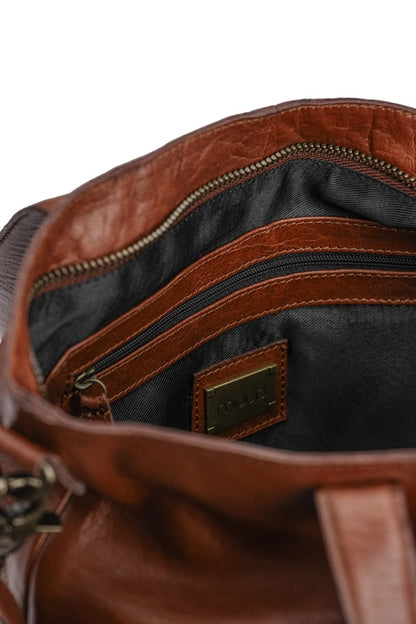 Arendal project bag - rich brown 