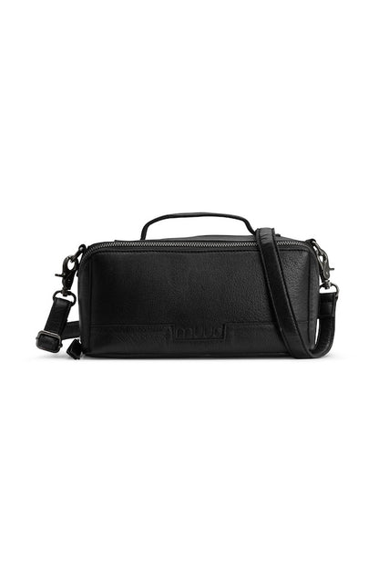 muud Cleo Crossbody Projekttasche in schwarz 1