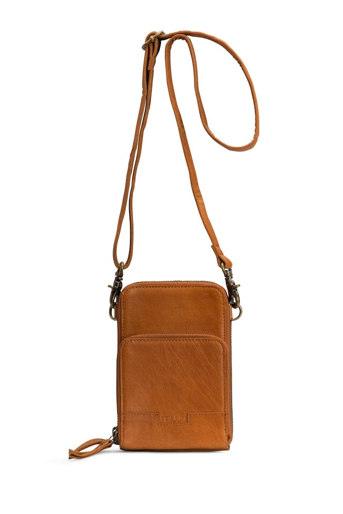 muud Dafne Mini Messenger Bag aus Leder 2