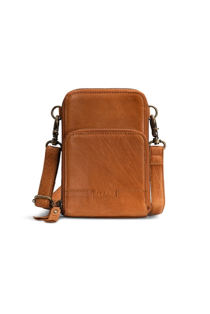 muud Dafne Mini Messenger Bag aus Leder 3