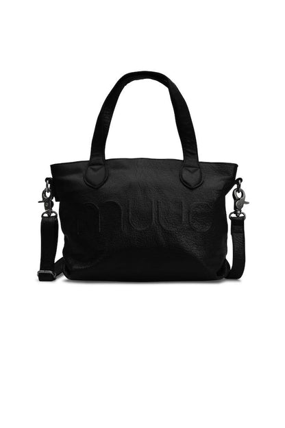 muud, Laura Mini Tasche, schwarz, Front