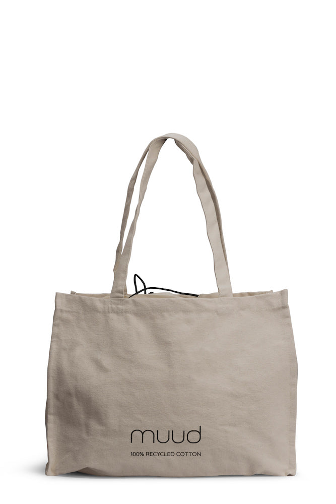 muud Recycled Shopper, beige, Ansicht von vorne