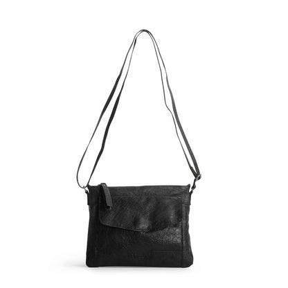 muud, Vadsø Crossbody, schwarz, vorne